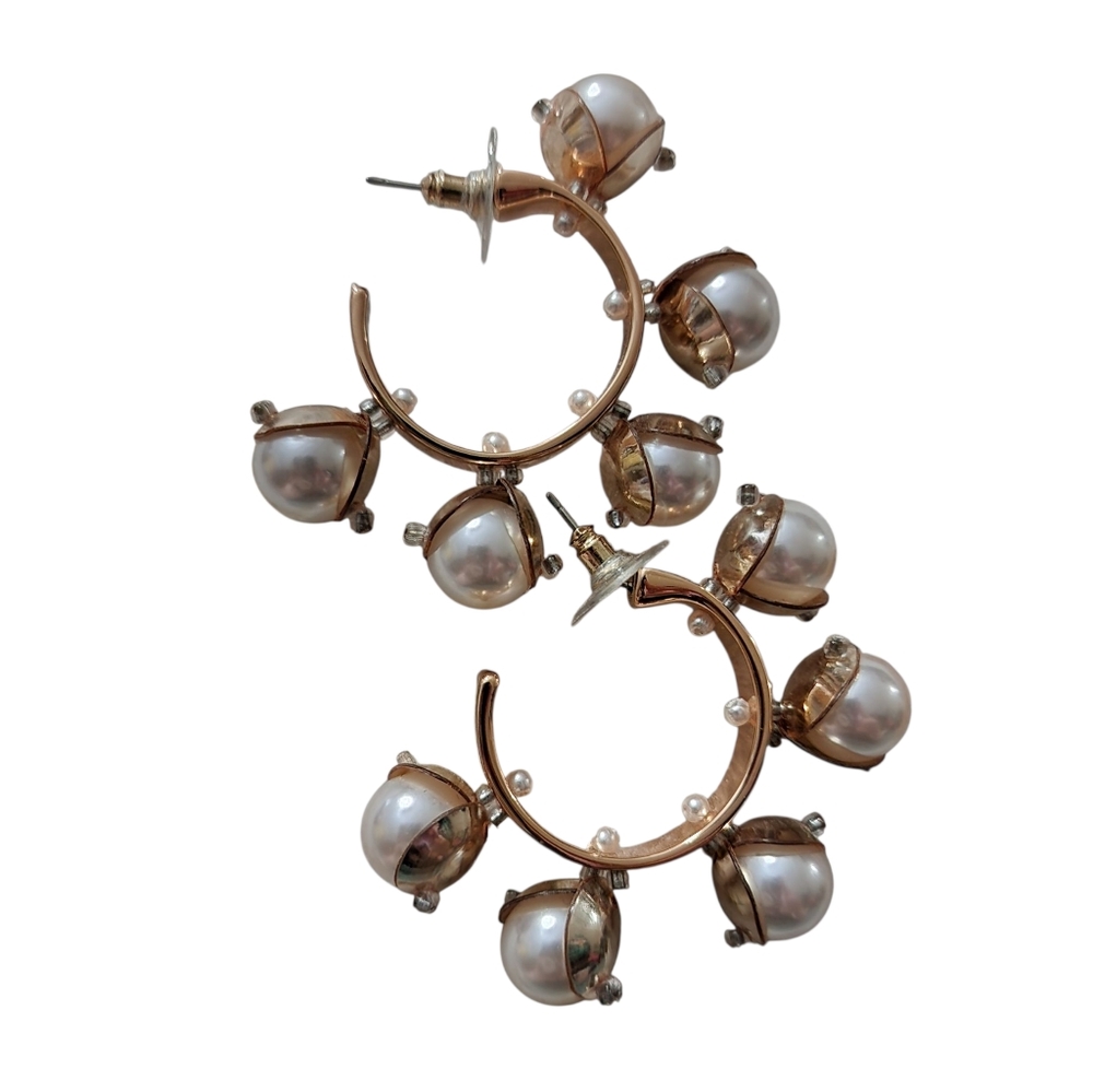 Mignonne Gavigan Mini Delfina Hoops - Picture 5 of 6